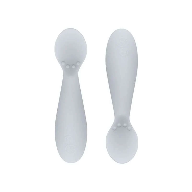 EZPZ Tiny Spoon 2 stk. Silikoneskeer - Lys Grå