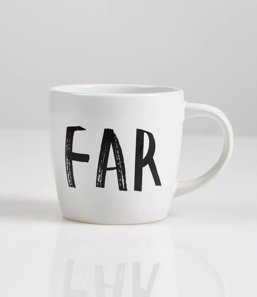 Far krus - hvid