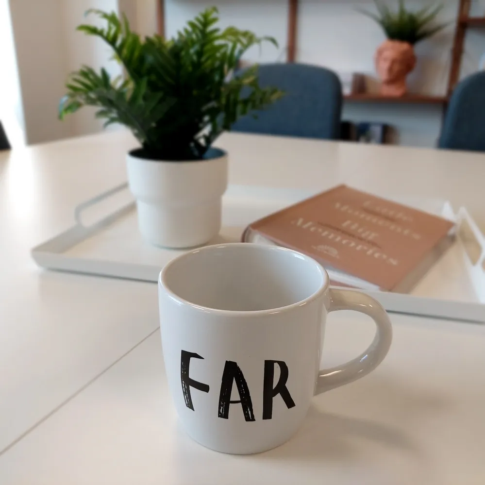 Far krus - hvid