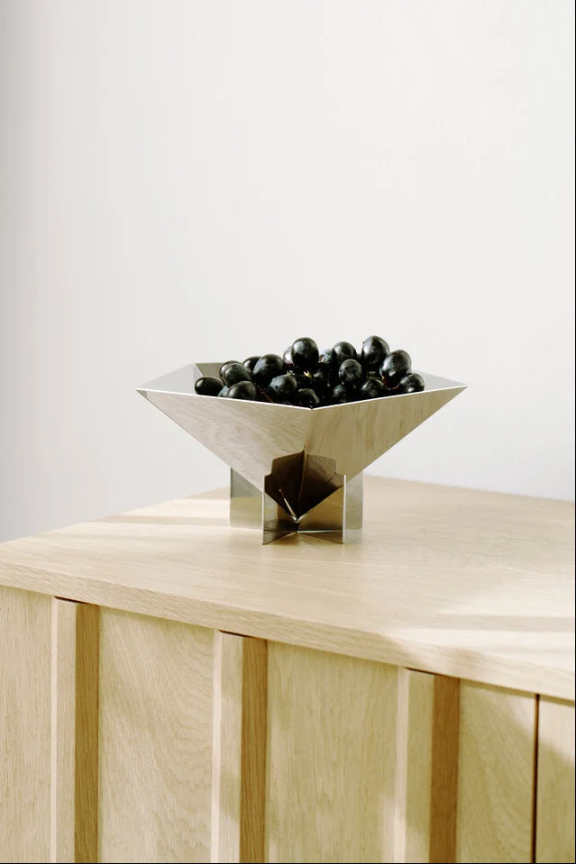 Fem Bowl dekorationsskål - Stainless Steel