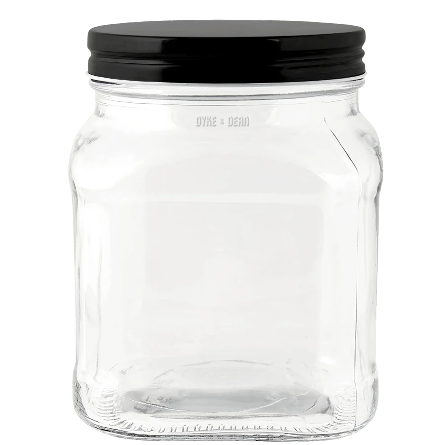 FIRKANTIG GLAS SKRUE TOP KARKE 700ML