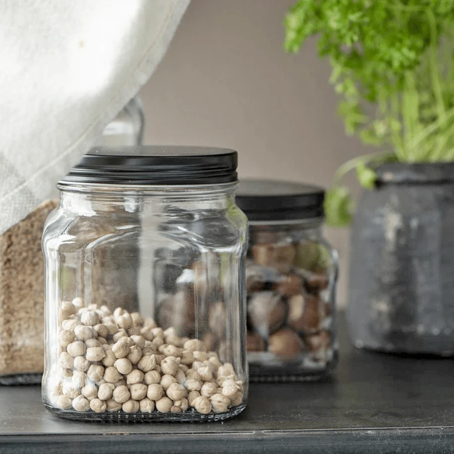 FIRKANTIG GLAS SKRUE TOP KARKE 700ML