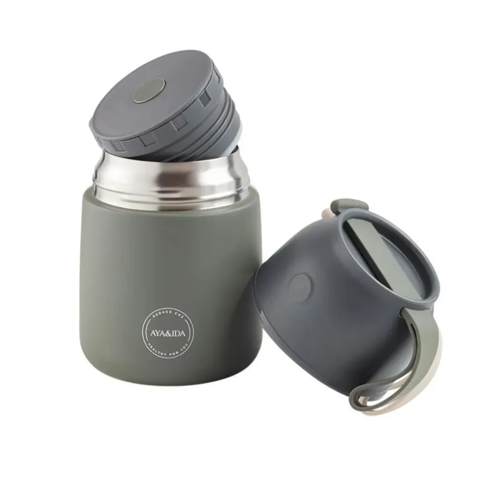 Food'ie to go madbeholder, Tropical Green - 500ml