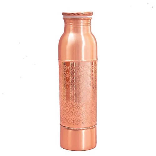 Forrest & Love Kobber Vandflaske Mosaic 900 Ml Fra Forrest & Love