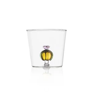 Glas 'Kaktus Pink Blomst'
