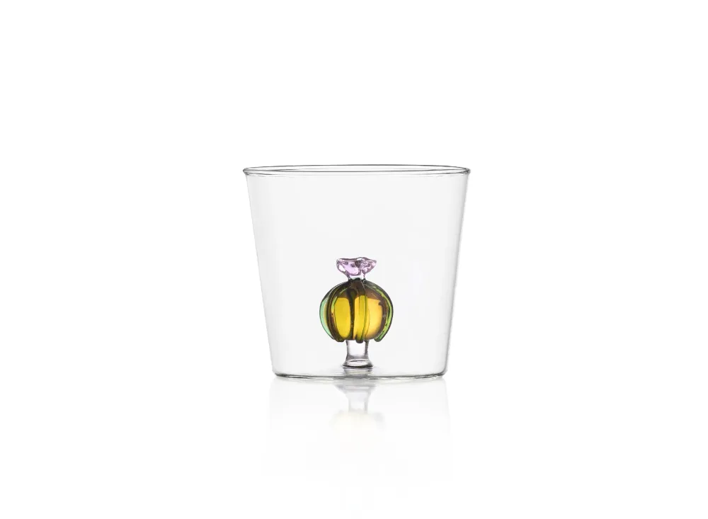 Glas 'Kaktus Pink Blomst'