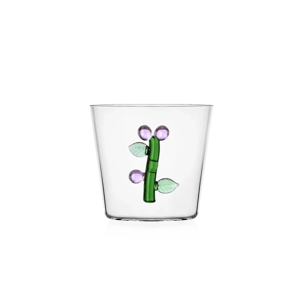 Glas 'Lyserød Blomst'
