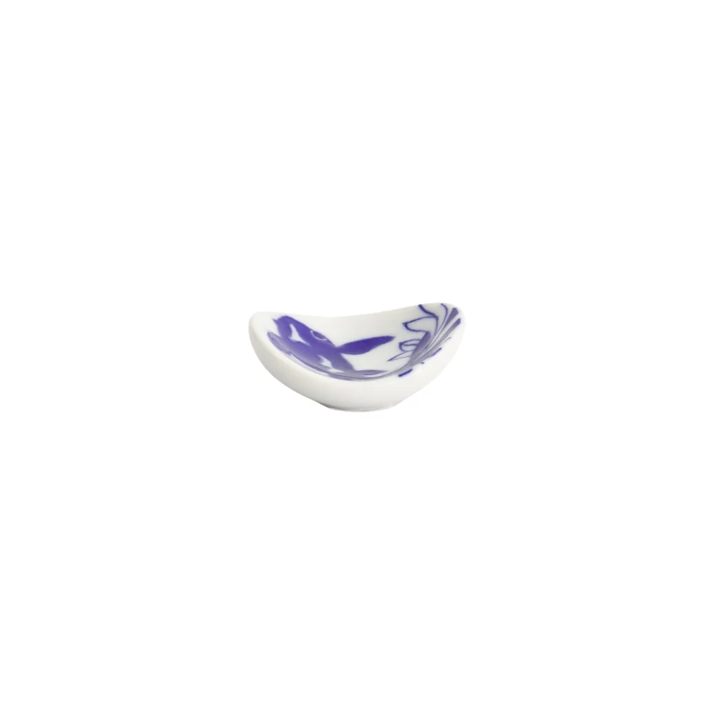 Goldfish spisepindeholder, blå - Ø4,5 cm.