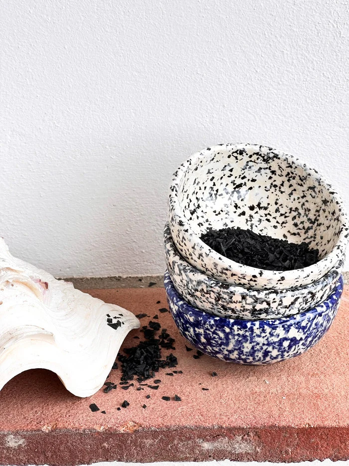 Granite Salsa skål, blå - Ø9 cm.