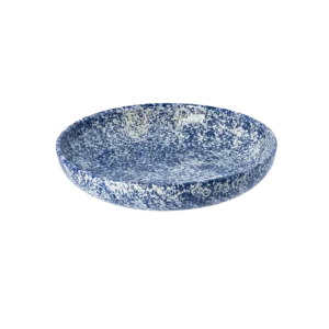 Granite Shallow Individual skål, blå - Ø16 cm.