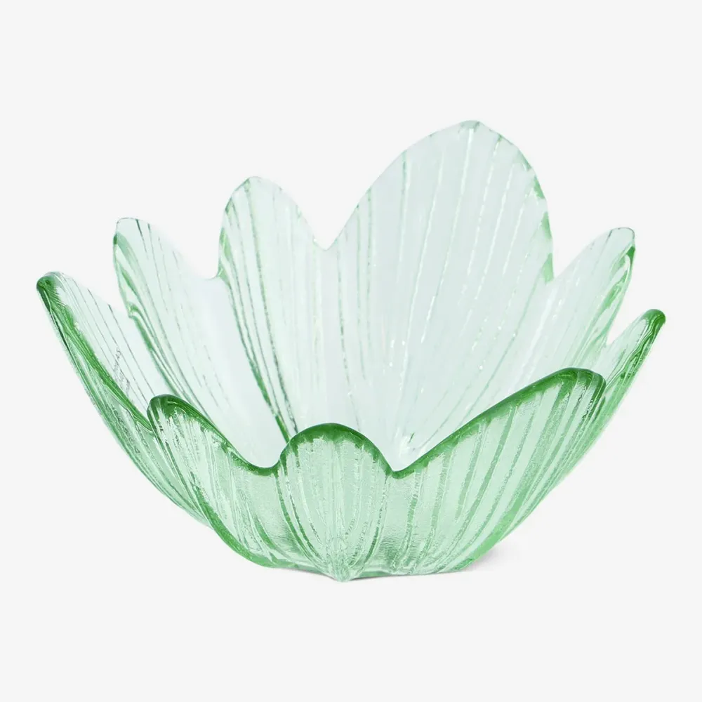 Grøn blomsterskål - 11 cm
