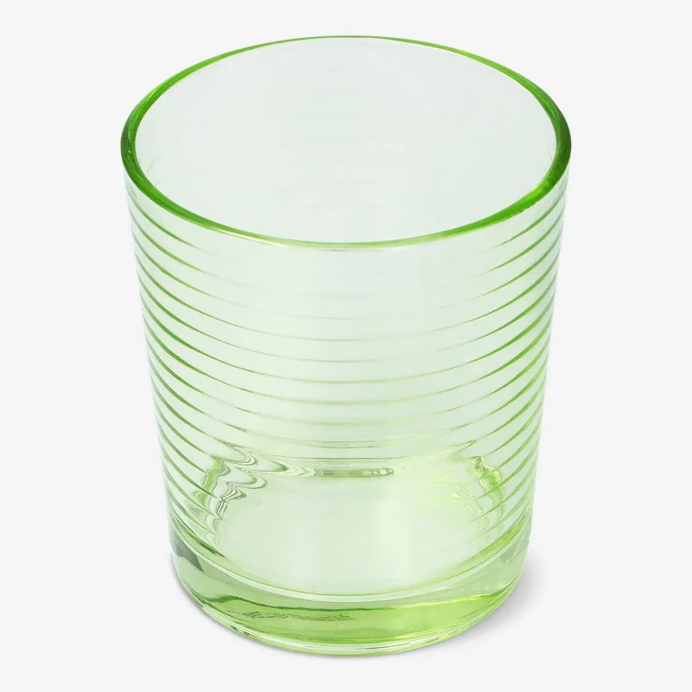 Grønt drikkeglas - 390 ml