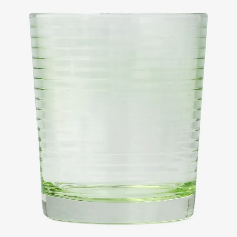 Grønt drikkeglas - 390 ml