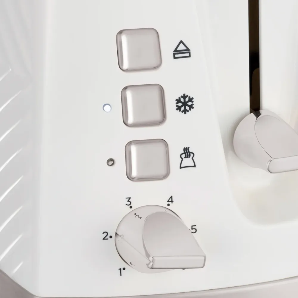 Groove 2S toaster - hvid