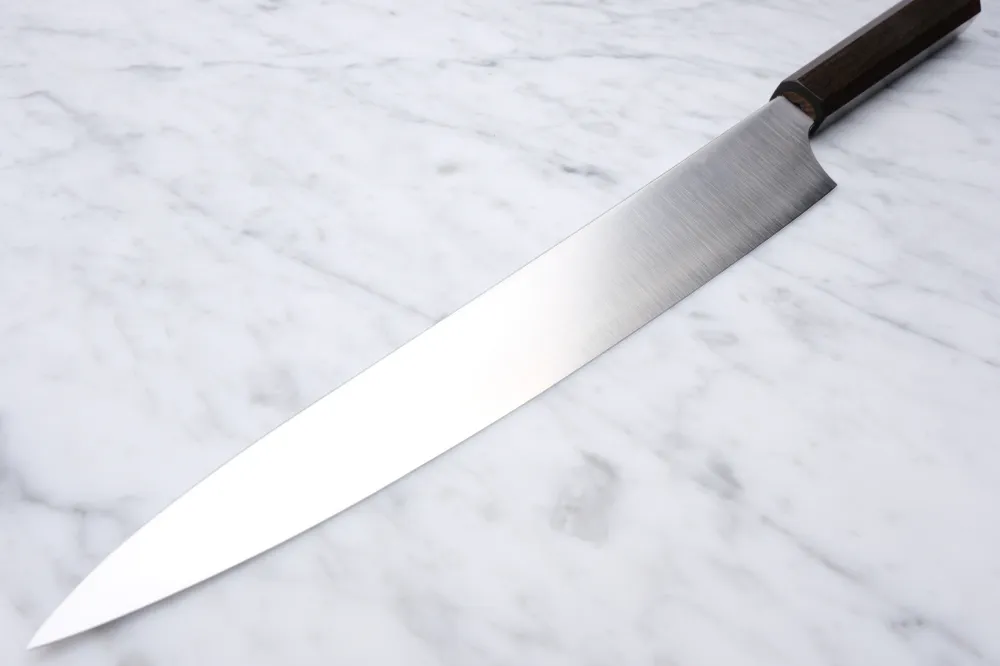 Hatsukokoro Hayabusa Aogami Super - 270 mm Sujihiki