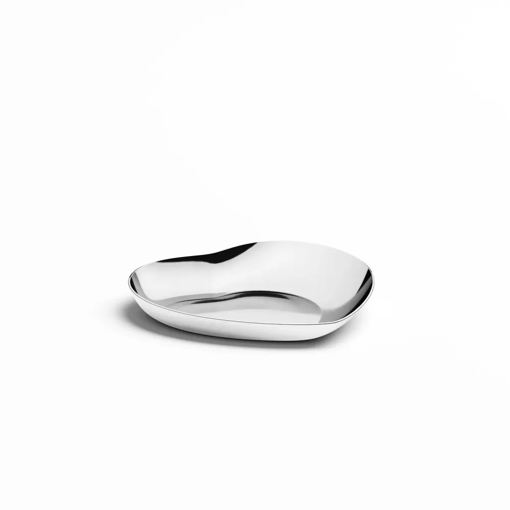 Hjertefad, rustfrit stål - L12 cm.