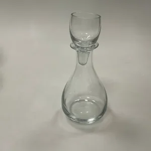 Holmegaard Karaffel i klart glas Proppen er også et glas