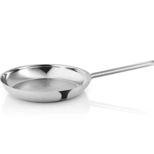 Ø28 cm - Honeycomb Stainless Steel stegepande