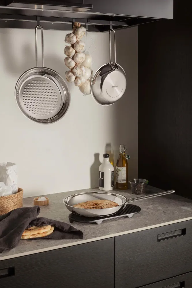 Ø24 cm - Honeycomb Stainless Steel stegepande