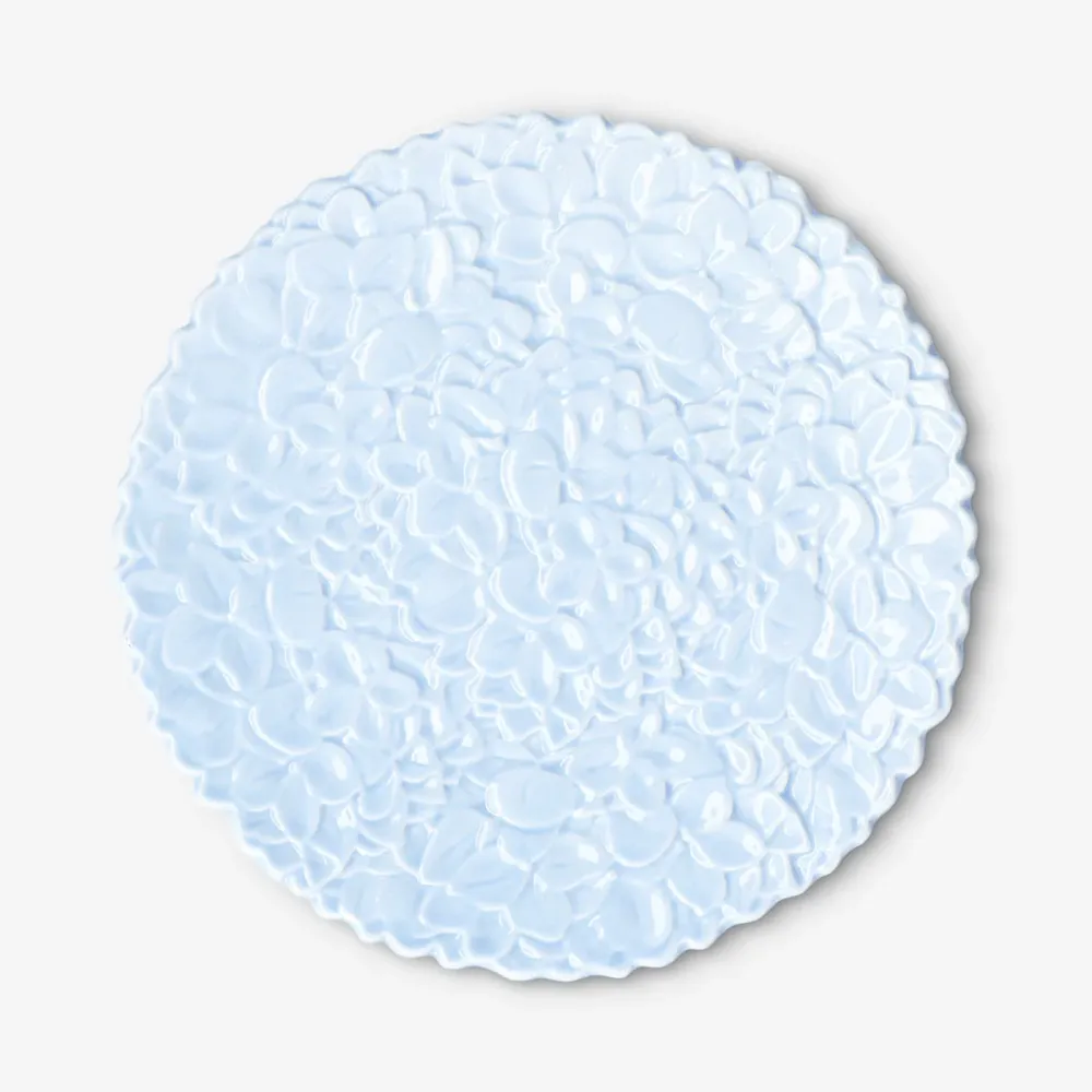 Blå hortensia kageopsats - 20 cm