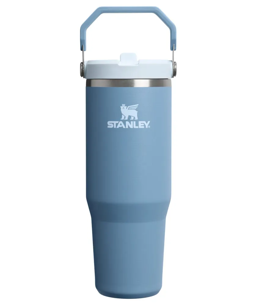 IceFlow™ Flip Straw termokop, Indigo - 0,89 L