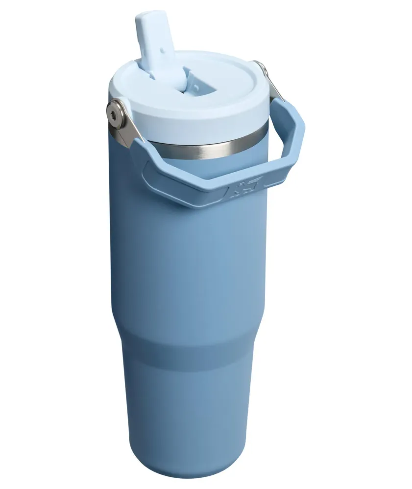 IceFlow™ Flip Straw termokop, Indigo - 0,89 L