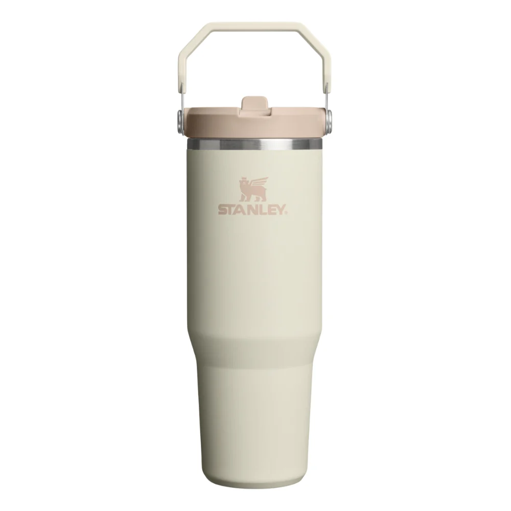 IceFlow™ Flip Straw 2.0 Tumbler, Cream - 0,89L