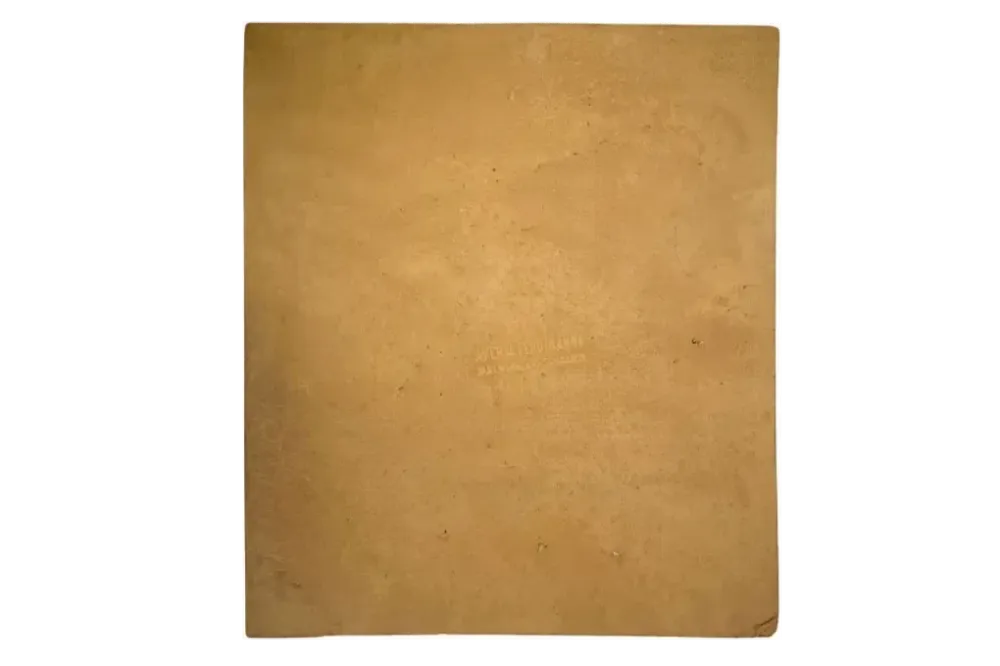 Ildfast pizzasten, rektangulær Sorrento Biscuit måler 50 x 40 cm med en tykkelse på 2 cm