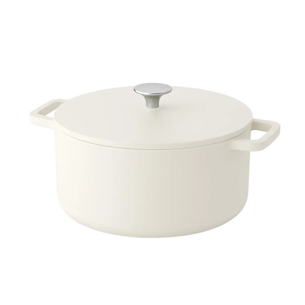 Go Ivory Støbejernsgryde 24 cm - 4 liter