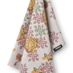 Jacquard & Embroidery Organic viskestykke - Magnificence