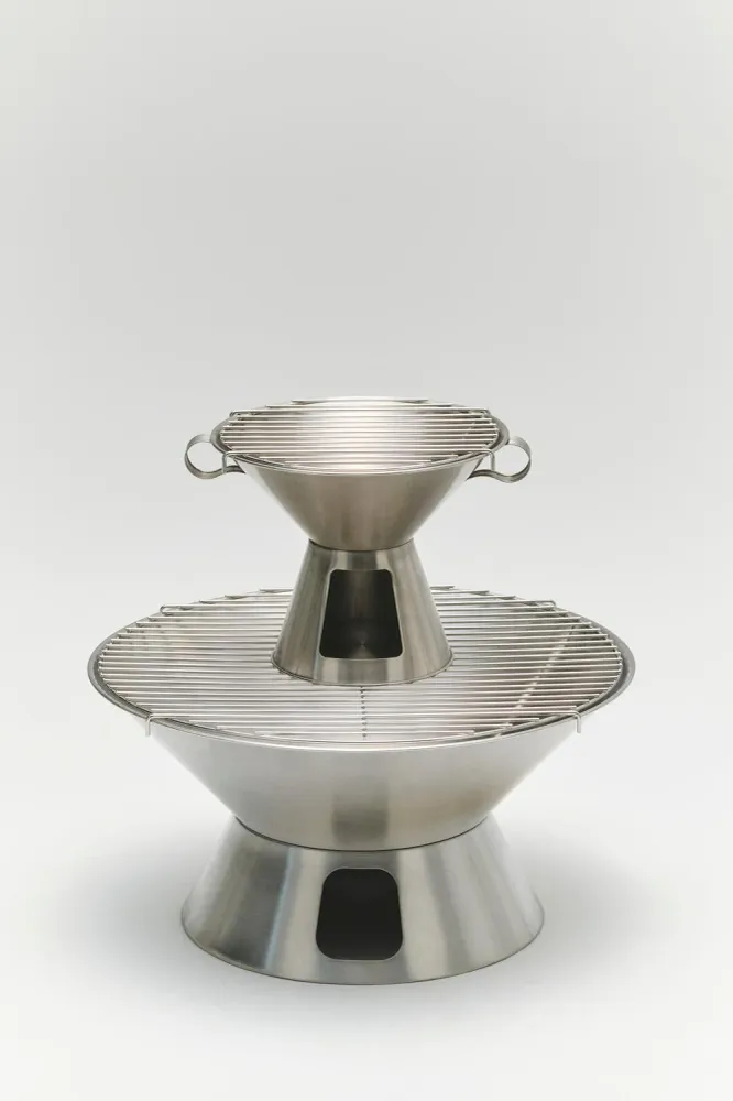 x Jasper Morrison bålsted - Stainless steel