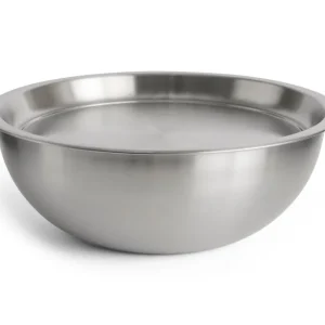 x Jasper Morrison Steel skål med låg - Ø25 cm
