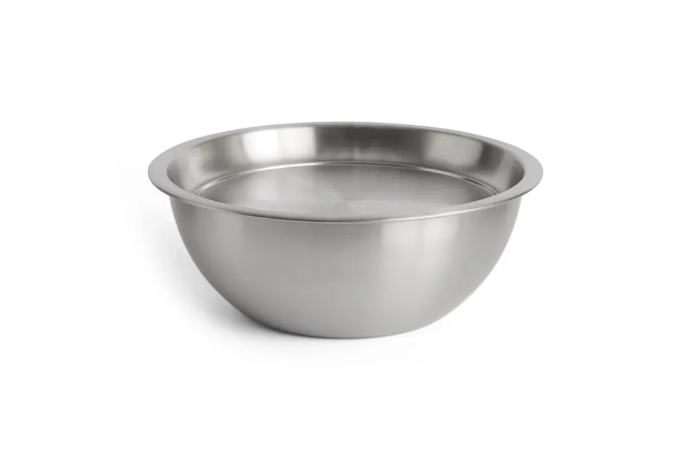 x Jasper Morrison Steel skål med låg - Ø19 cm