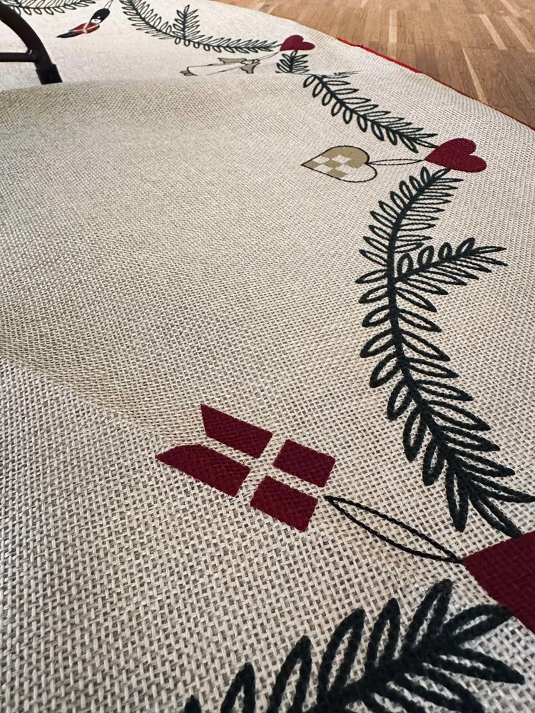 Juletræstæppe