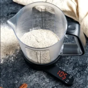 Køkkenvægt med målekande
