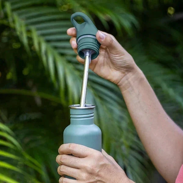 Klean Kanteen 532ml Classic Drikkedunk Sugerør - Corsair