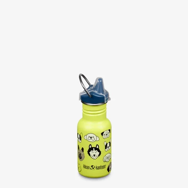 Klean Kanteen Drikkedunk Børn 355ml Classic w/ Sippy Cap - Dogs