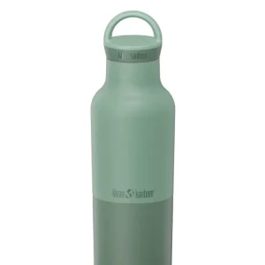 Klean Kanteen Rise Classic isoleret vandflaske i rustfri stål med Arch Loop, Brittany Blue, 592 ml