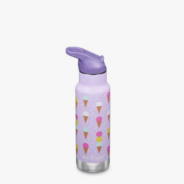 Klean Kanteen Termo Drikkedunk I Rustfrit Stål Til Børn 355 ML - Ice Cream