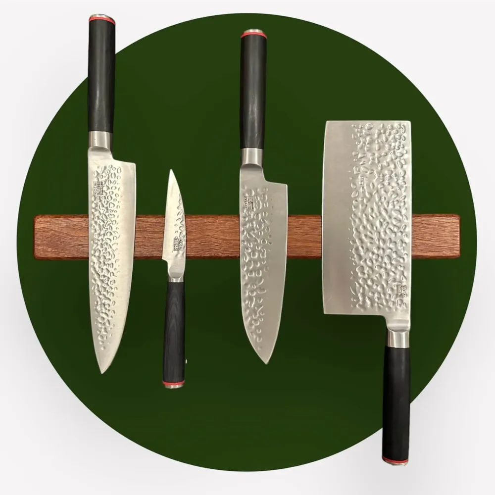 Knivmagnet i træ (Mahogni)