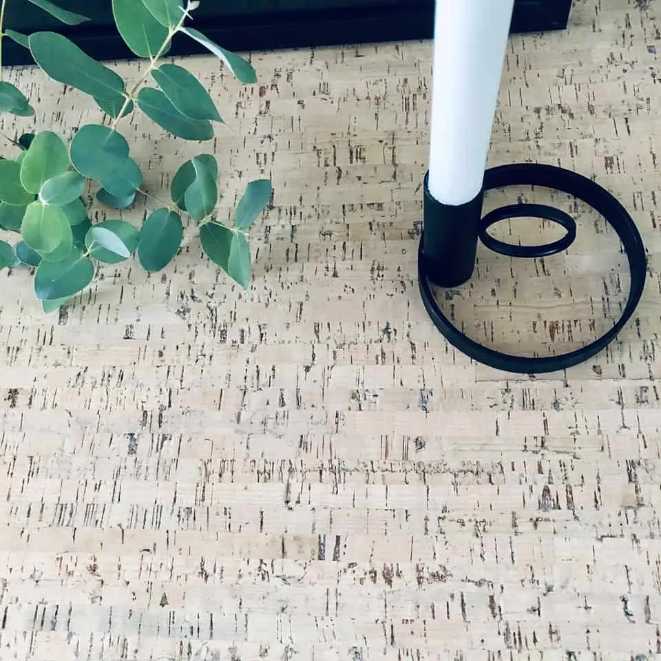 Kork dækkeserviet – Nordic creme – Stor