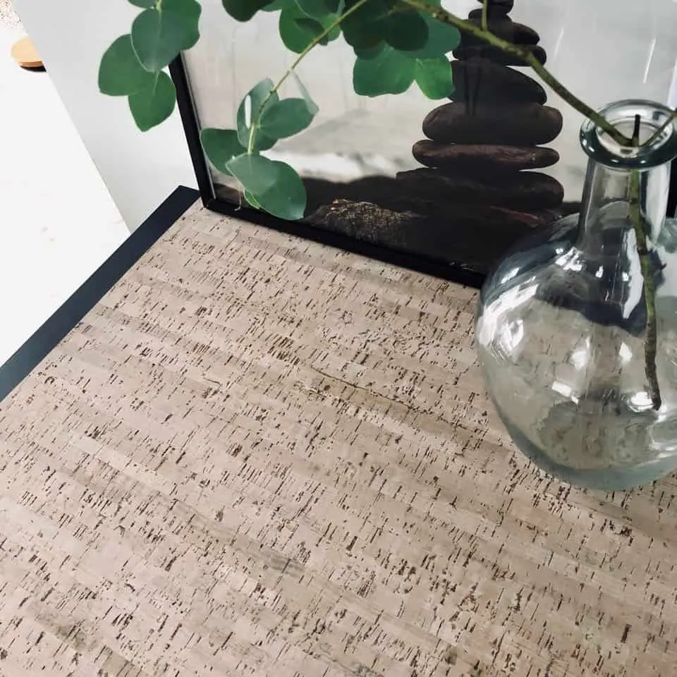 Kork dækkeserviet – Nordic Grey – Stor