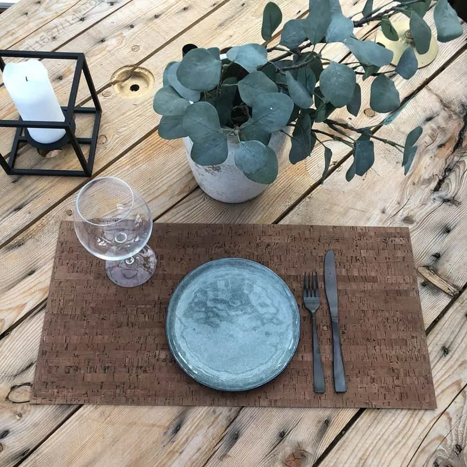 Kork dækkeserviet – Nyt design – MOCCA TAPAS