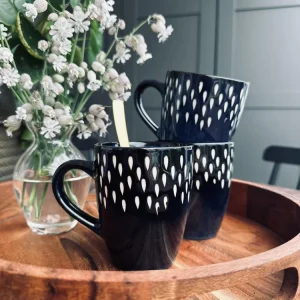 Krus i stentøj – Nordic blue