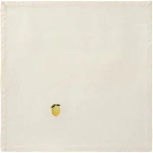 Ib Laursen - Stofserviet Summer Vibes m/citron butter cream - Bomuld, Polyester - 63035-82