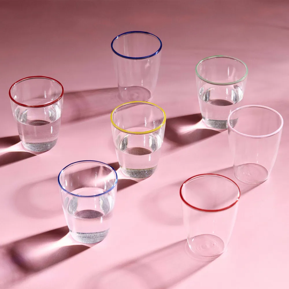 Life Color Art drikkeglas candyfloss