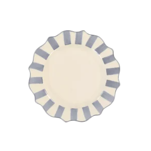 Lilac Scalloped frokost tallerken, lilla - Ø22 cm.