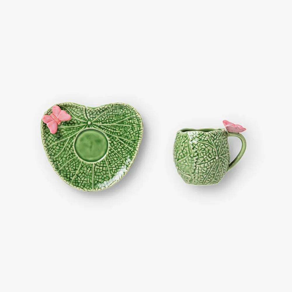 Lily pad-krus med underkop - 250 ml