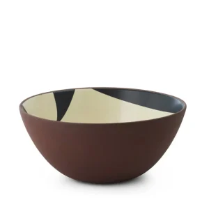 Line skål, Red Clay - Ø23