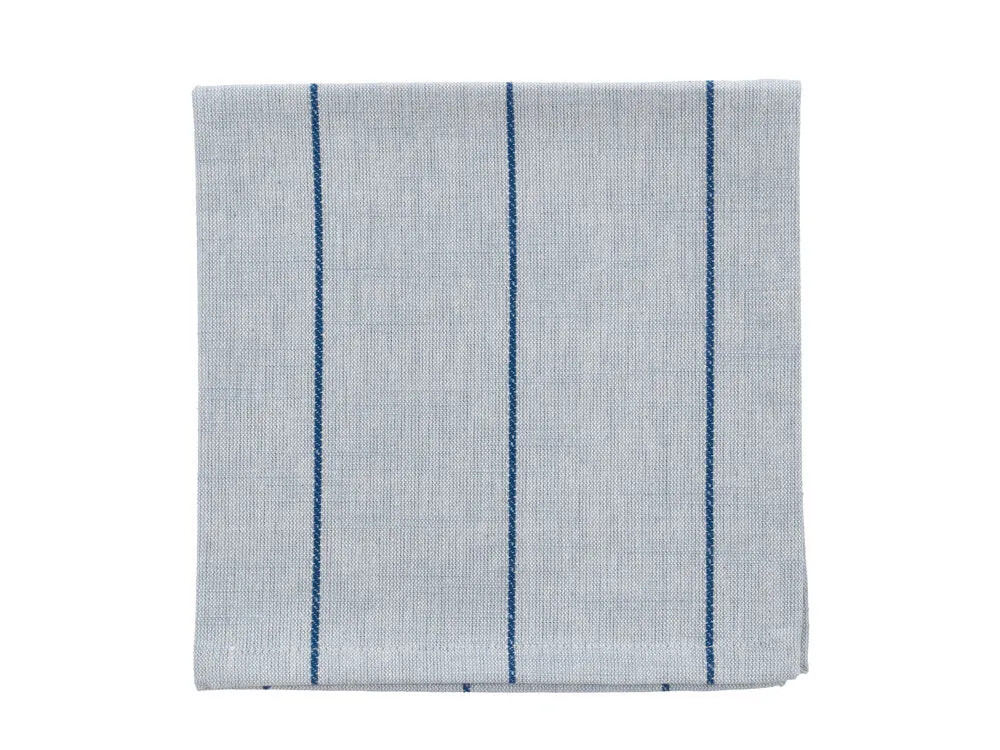 Line stofserviet, Royal Blue - 4 stk.